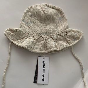 Misha and Puff Confetti sunhat cotton knit